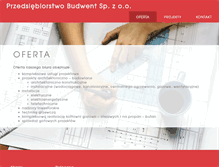 Tablet Screenshot of budwent.archinet.pl